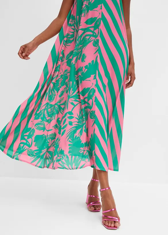 Wijde maxi jurk, bonprix