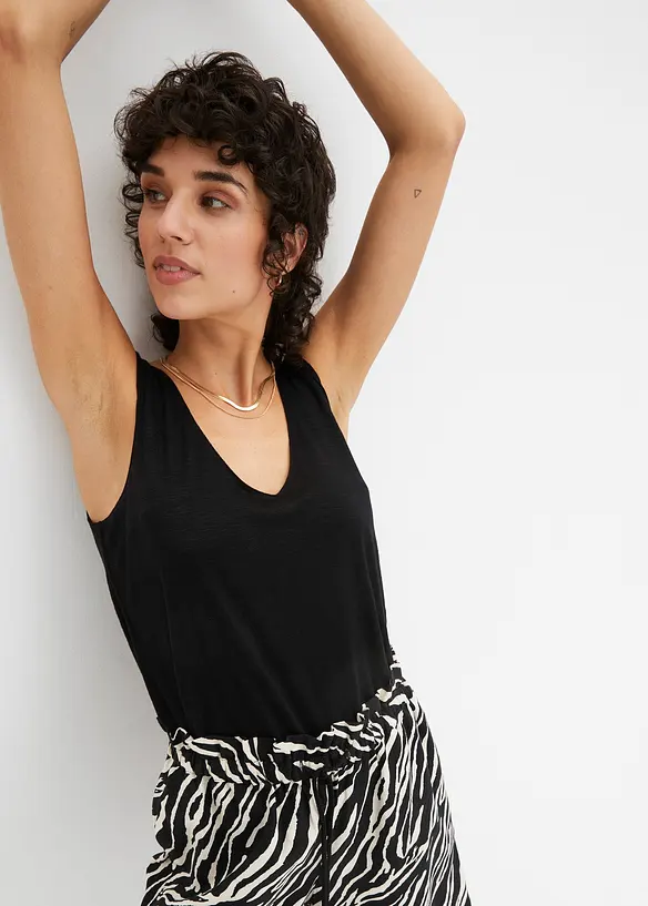 Top van soepelvallende viscose, bonprix