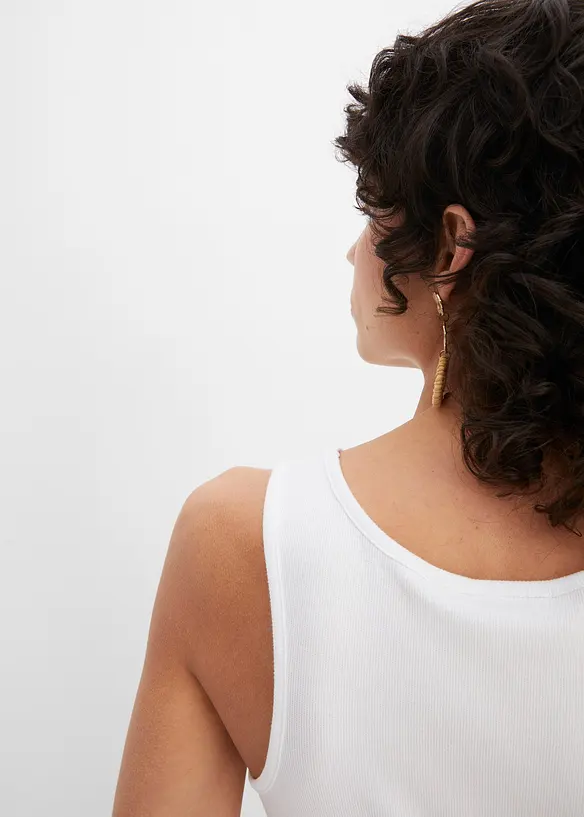 Geribde top, bonprix