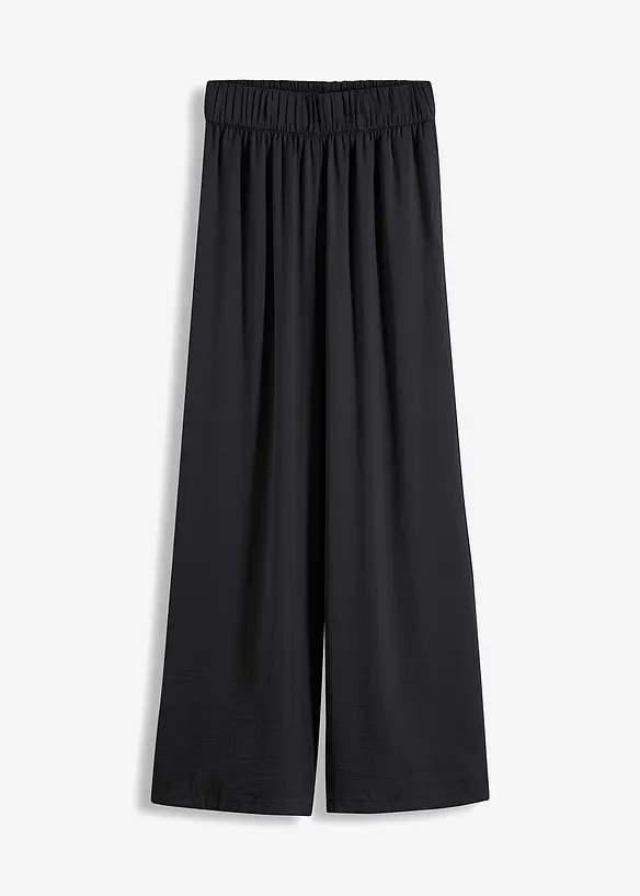 Lichte soepelvallende palazzo broek met high waist comfortband, bonprix