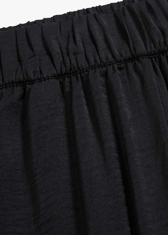 Lichte soepelvallende palazzo broek met high waist comfortband, bonprix