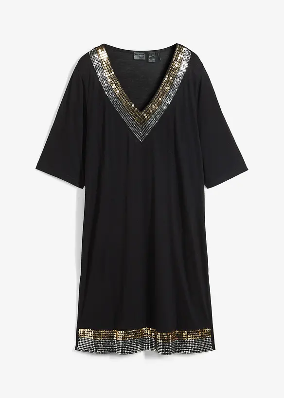 Transparante strandtuniek van viscose, bonprix