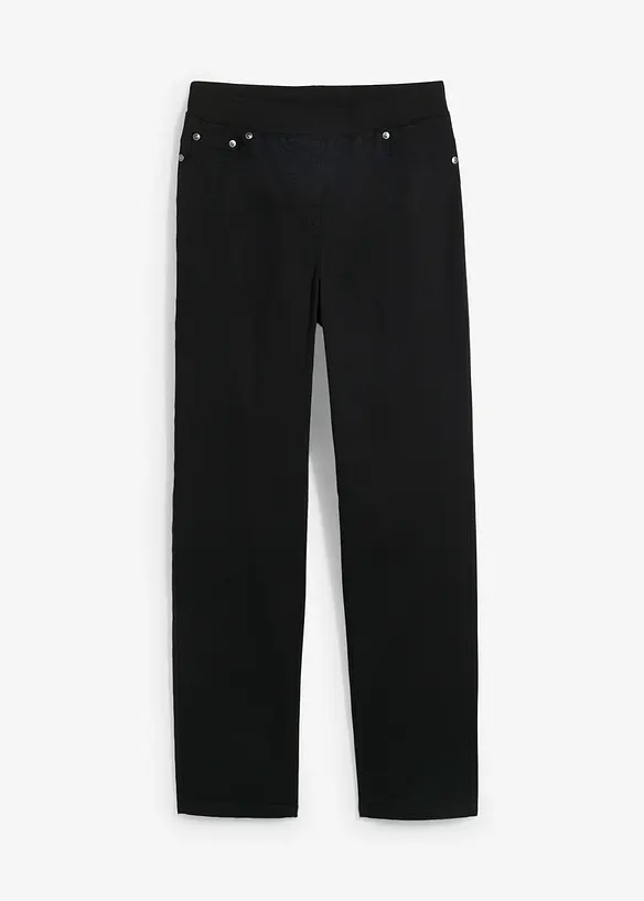 Twill broek van elastisch katoen, bonprix