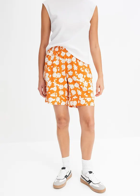 Short met bloemenprint, RAINBOW