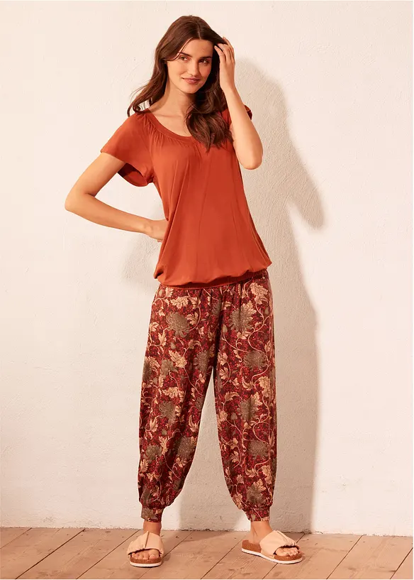 Shirt in een viscosemix, bonprix