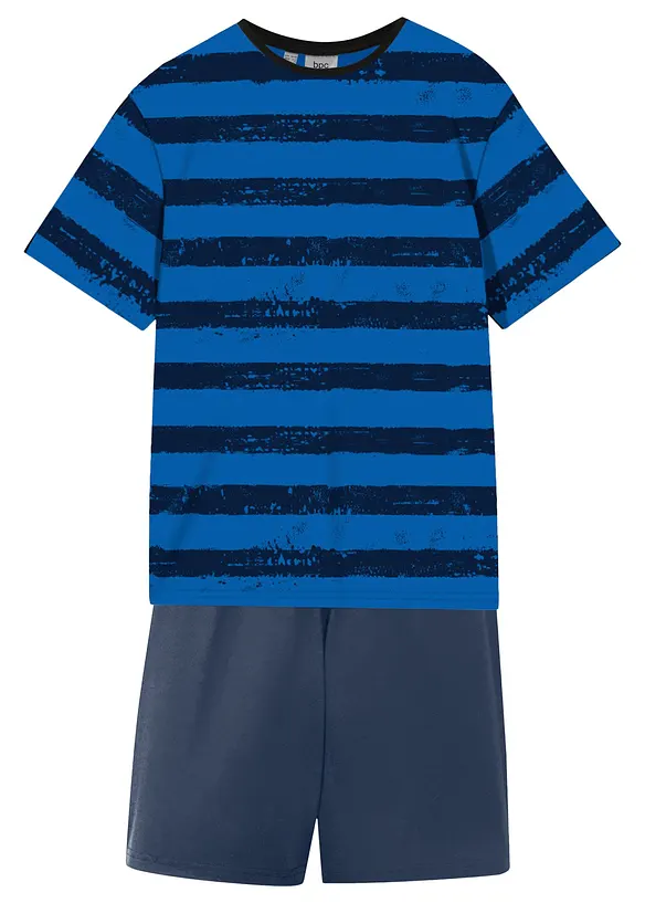Jongens shortama met katoen (4-dlg. set), bonprix