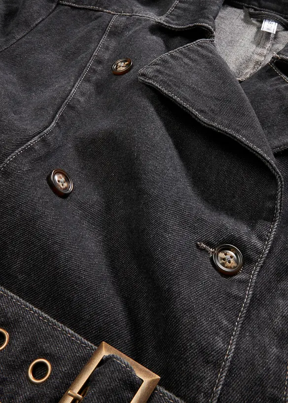 Denim trenchcoat, bonprix