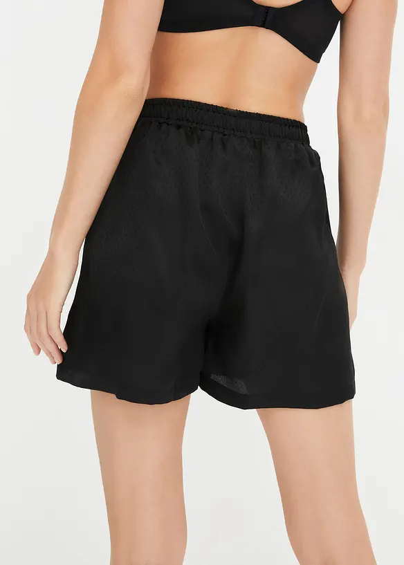 Geweven pyjamashort van satijn, bonprix