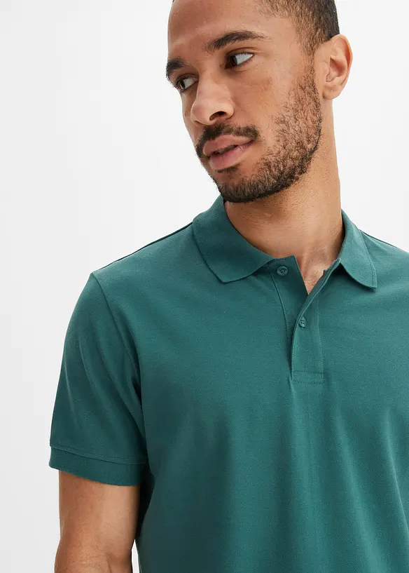 Piqué poloshirt van biologisch katoen, bonprix