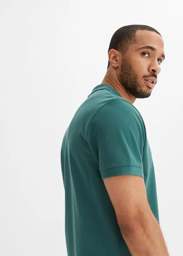 Piqué poloshirt van biologisch katoen, bonprix