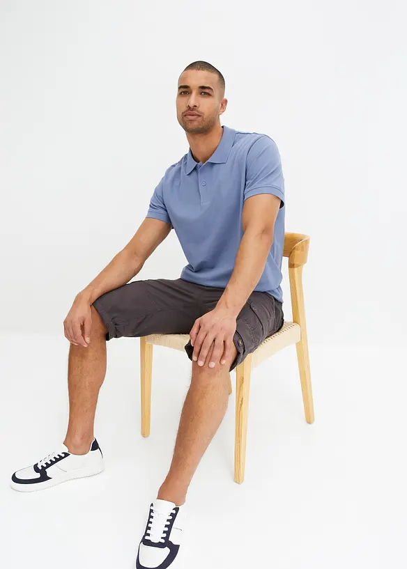 Cargo bermuda van katoen, regular fit, bonprix