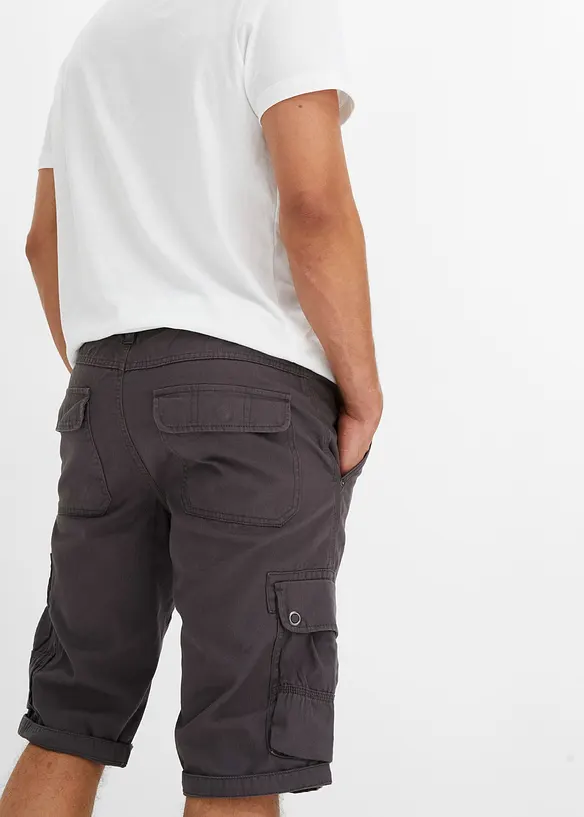 Cargo bermuda van katoen, regular fit, bonprix