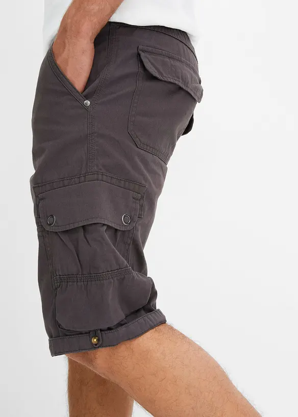 Cargo bermuda van katoen, regular fit, bonprix