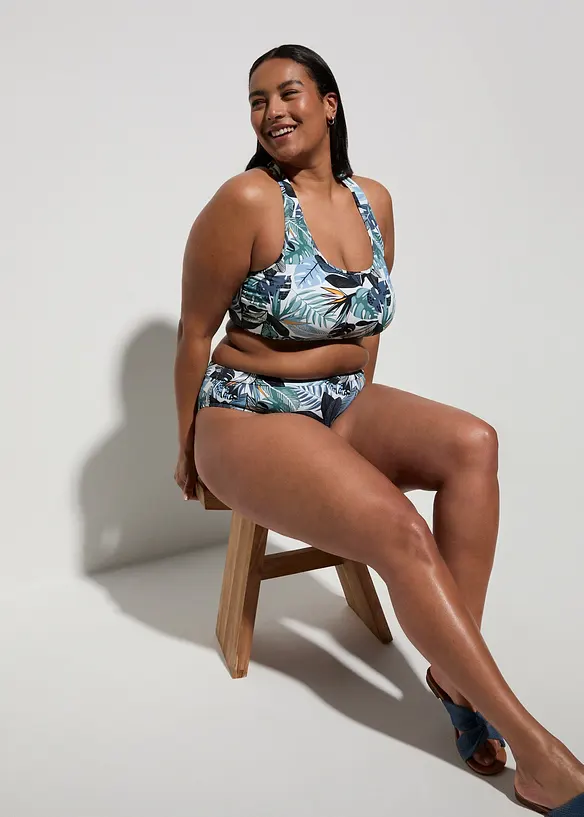 Bralette bikini (2-dlg. set) met gekruiste bandjes, bonprix