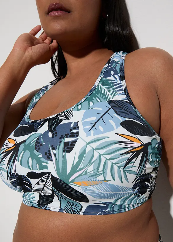 Bralette bikini (2-dlg. set) met gekruiste bandjes, bonprix