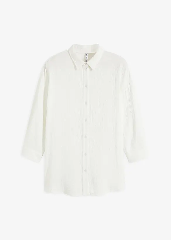 Overhemdblouse van mousseline, bonprix