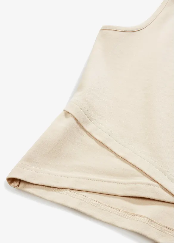 Cropped top van een zachte katoenmix, bonprix