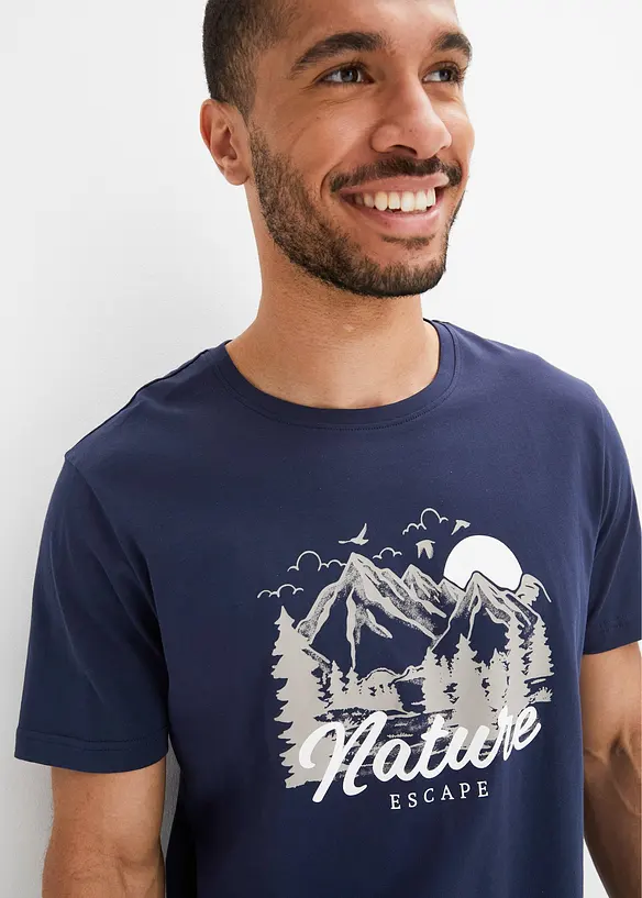 T-shirt van biologisch katoen, bonprix