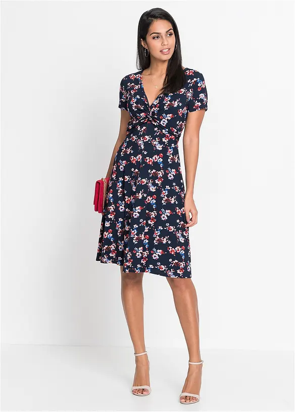 Jersey jurk in een viscosemix, bonprix