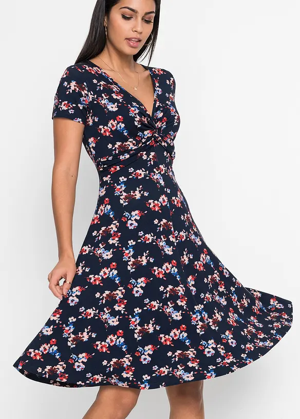 Jersey jurk in een viscosemix, bonprix