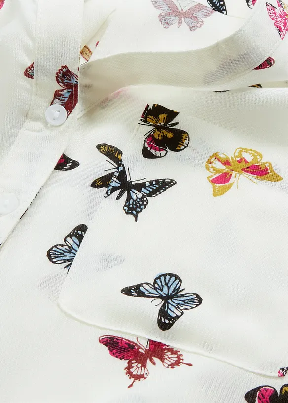 Blouse van soepele viscose, bonprix