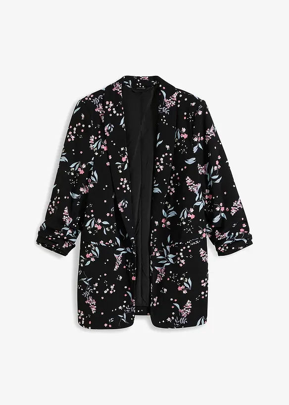 Lange gedessineerde blazer, bonprix
