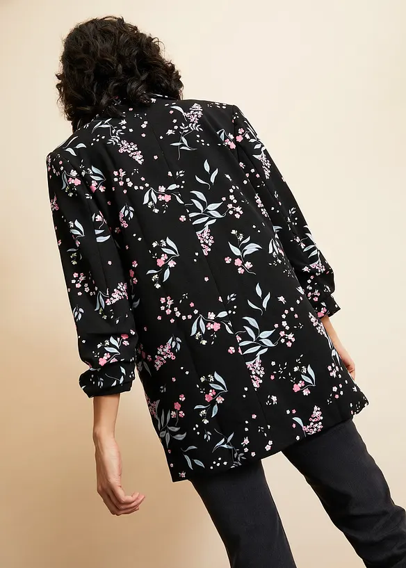 Lange gedessineerde blazer, bonprix