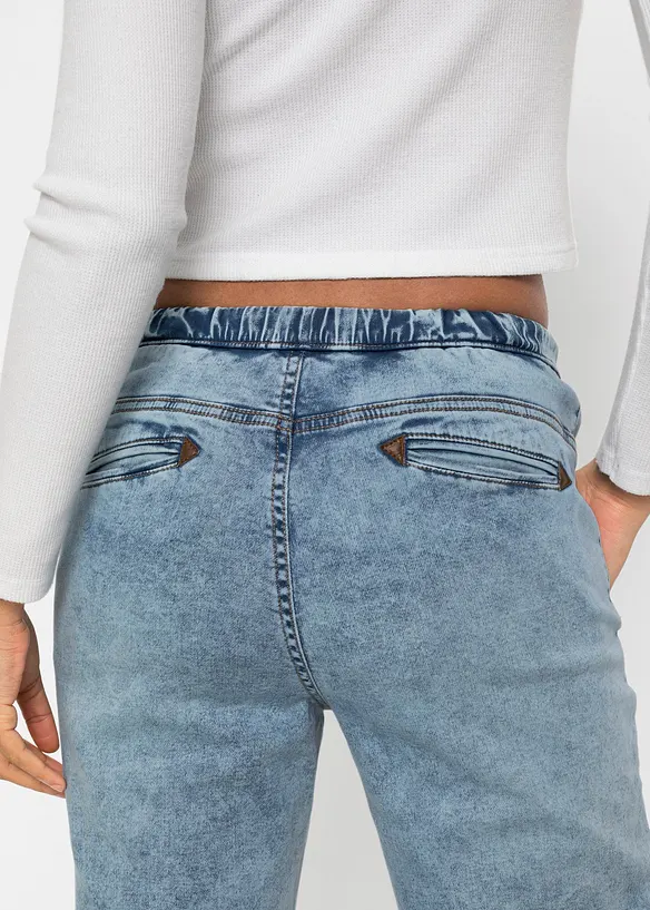 Noncha jegging mid waist met stretch, bonprix