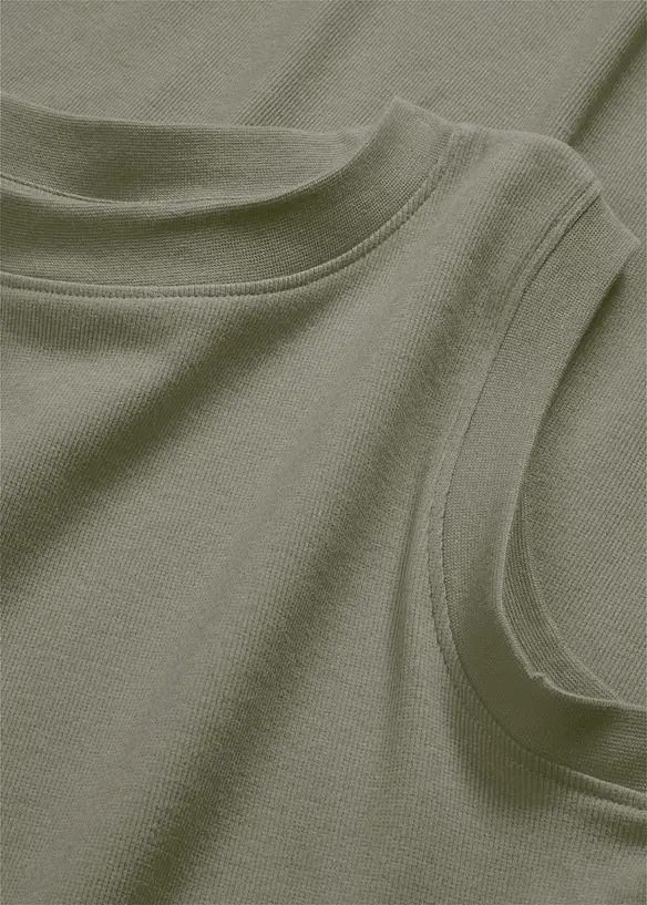 Jersey jurk van katoen met stretch, bonprix