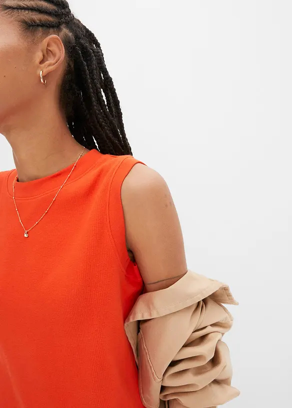 Jersey jurk van katoen met stretch, bonprix