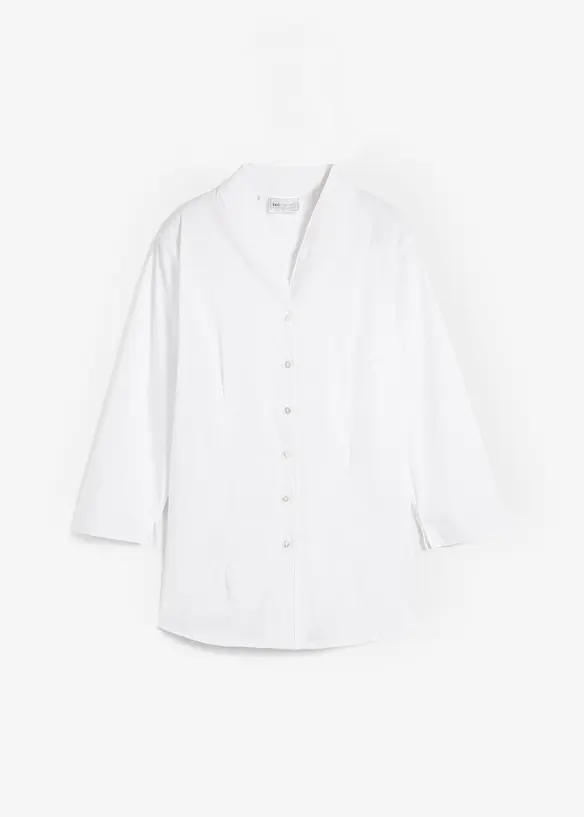 Blouse met opstaande kraag, bonprix
