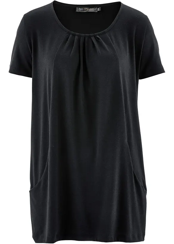 Longshirt met viscose, bonprix