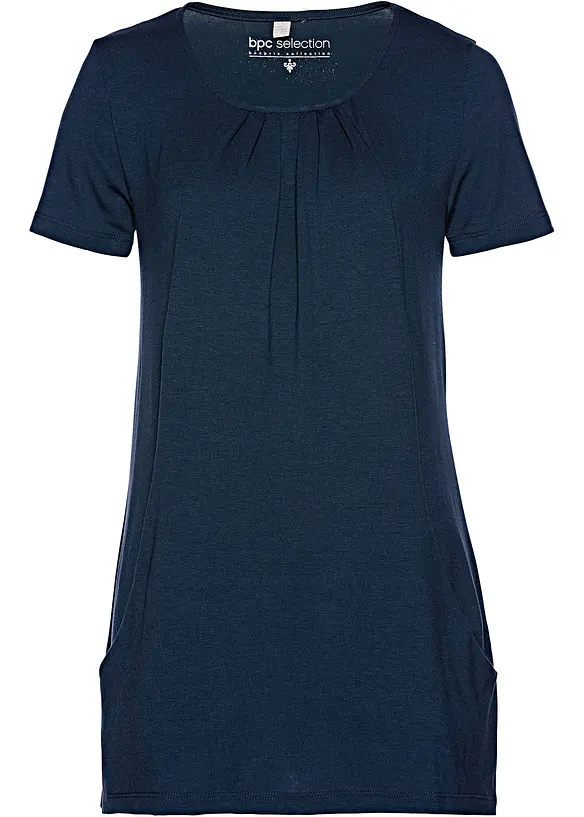 Longshirt met viscose, bonprix