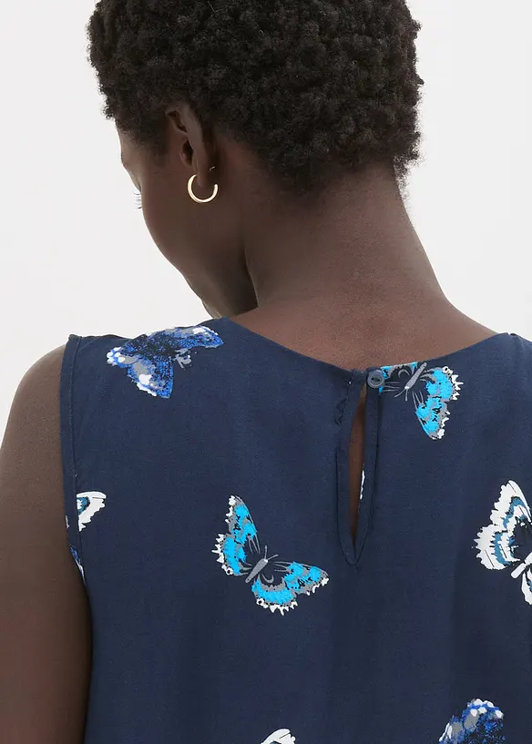 Blousetop van soepele viscose, bonprix