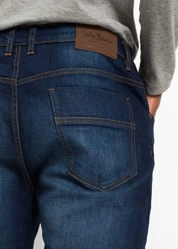 Classic fit stretch jeans, straight, bonprix