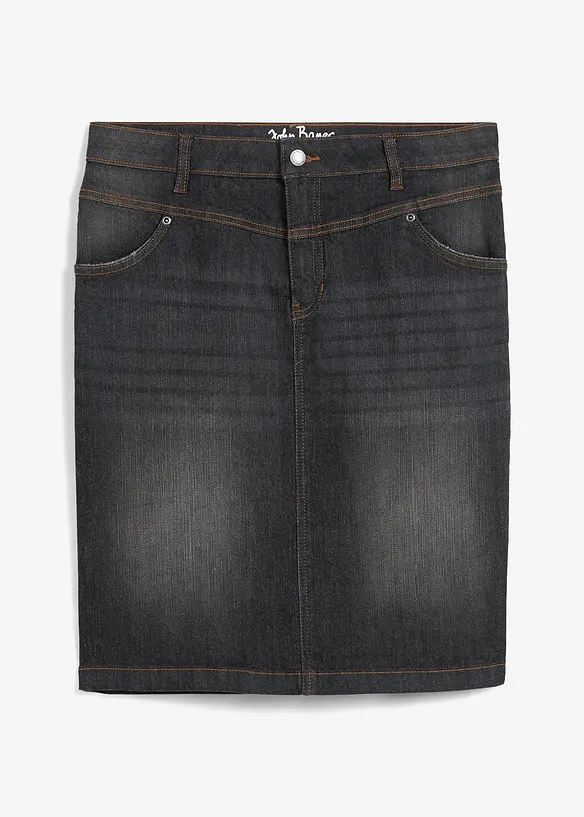 Stretch spijkerrok, bonprix