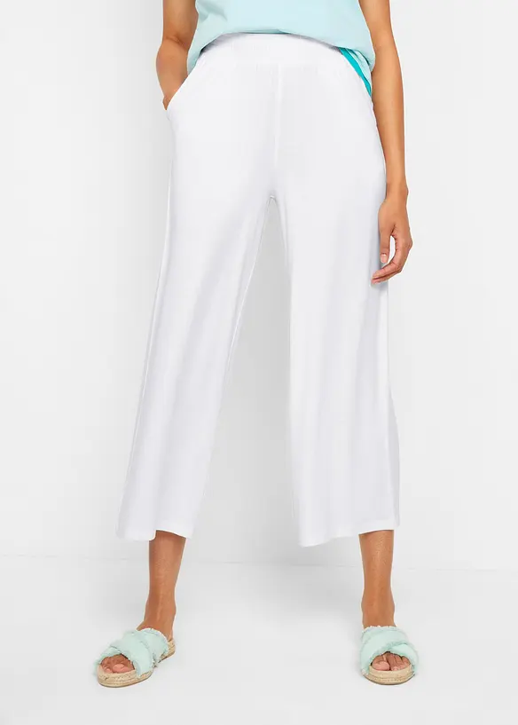 7/8 jersey broek van een soepele viscose-mix, bonprix