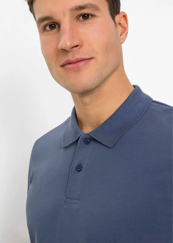 Piqué poloshirt van biologisch katoen, bonprix