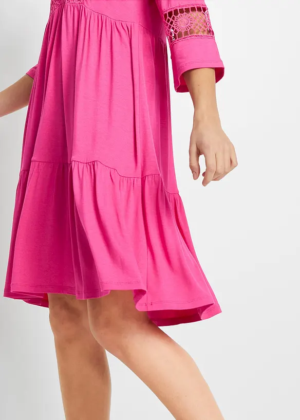 Tuniekjurk van zachte viscose, bonprix