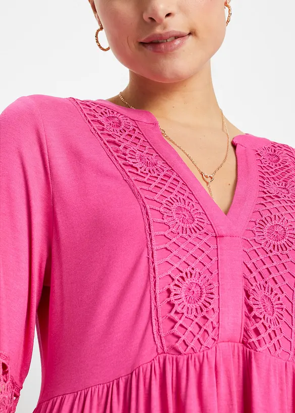 Tuniekjurk van zachte viscose, bonprix