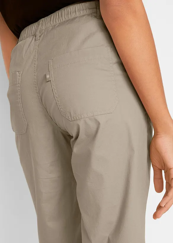 Lange bermuda met elastische taille, bonprix