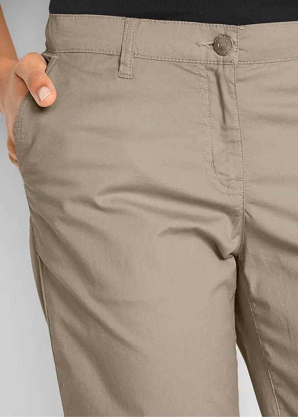 Lange bermuda met elastische taille, bonprix