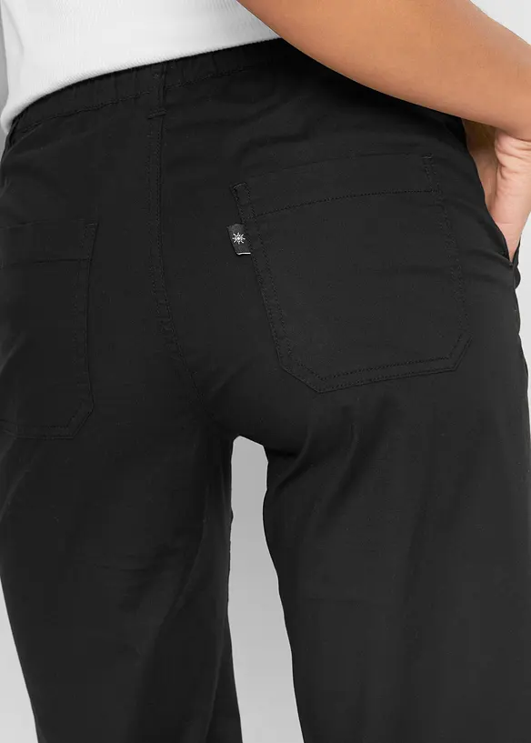 Lange bermuda met elastische taille, bonprix