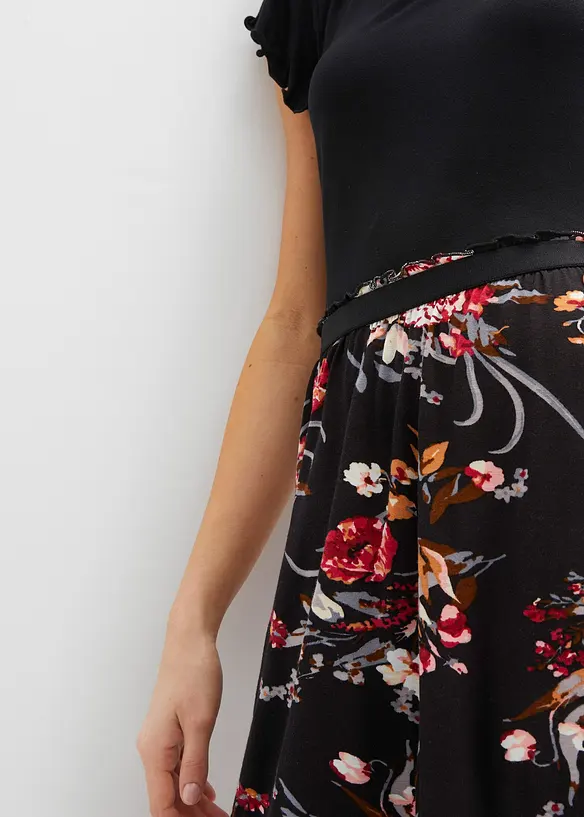 Jersey jurk van een viscosemix, bonprix