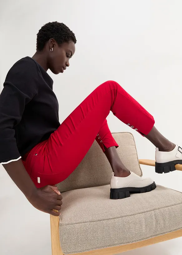 Stretch broek van katoen, bonprix