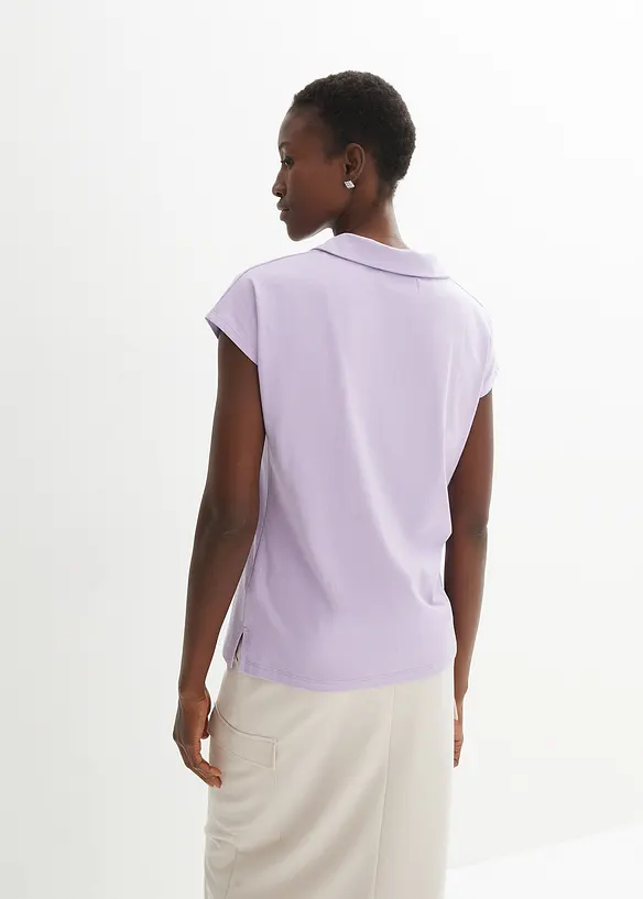 Shirt met open polokraag, bonprix