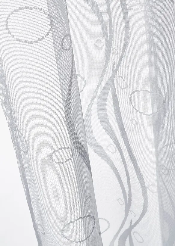 Transparant gordijn van jacquard (1 stuk), bonprix