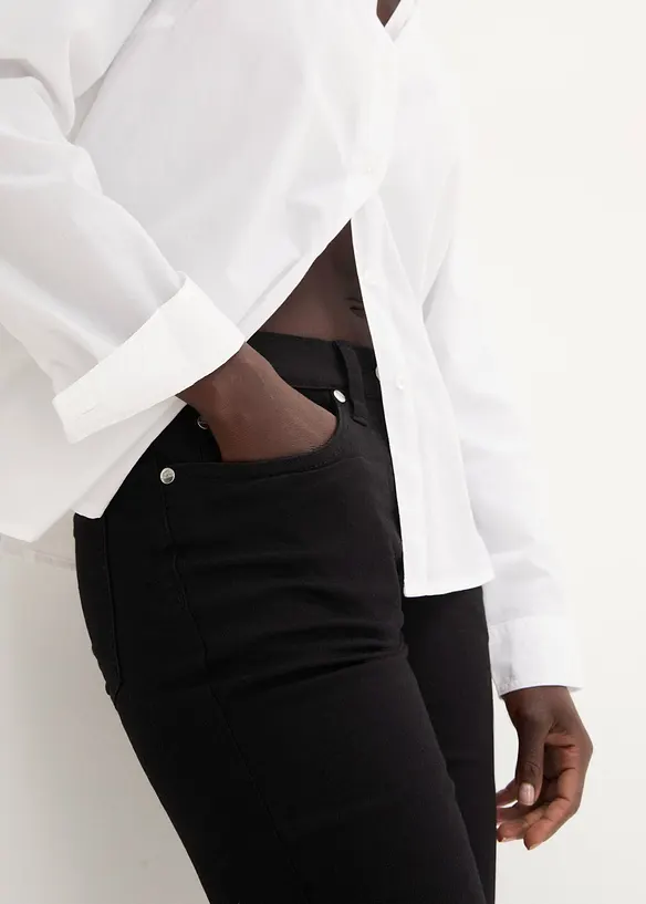 Slim fit jeans mid waist, super stretch, bonprix