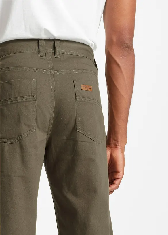 Lange bermuda van katoen, regular fit, bonprix