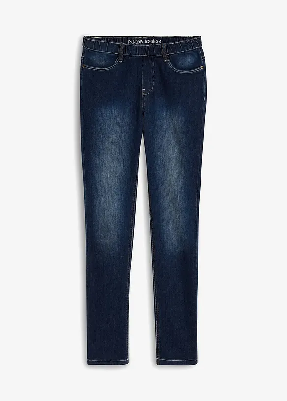 Skinny jegging mid waist met comfortband, bonprix